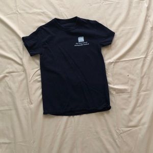 Blue t-shirt from photography competition